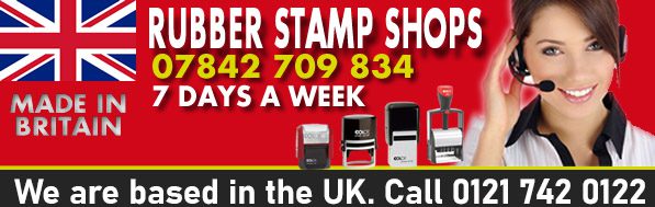 Rubber Stamp Shops Birmingham – FREE Delivery | 7 Days a week!